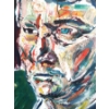Image 2 : "RICK BURNS" BY PHILIP IVERSON - FRAMED OIL ON CANVAS