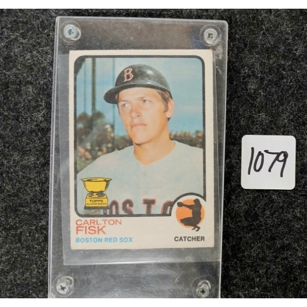 1973 #193 CARLTON FISK BOSTON RED SOX - TOPPS BASEBALL CARD