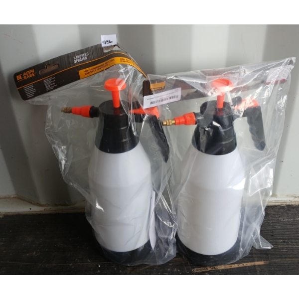 LOT OF 2 - BE AGRI EASE HANDHELD SPRAYERS - 2L