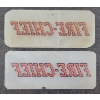 Image 2 : PAIR OF FIRE-CHIEF GAS PUMP PLATES 