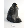 Image 6 : WALRUS BY L. AALLAK(?) - STONE W/ IVORY TUSKS