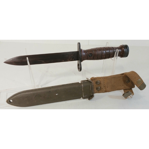 ITALIAN M4 BAYONET W/ SCABBARD & FROG