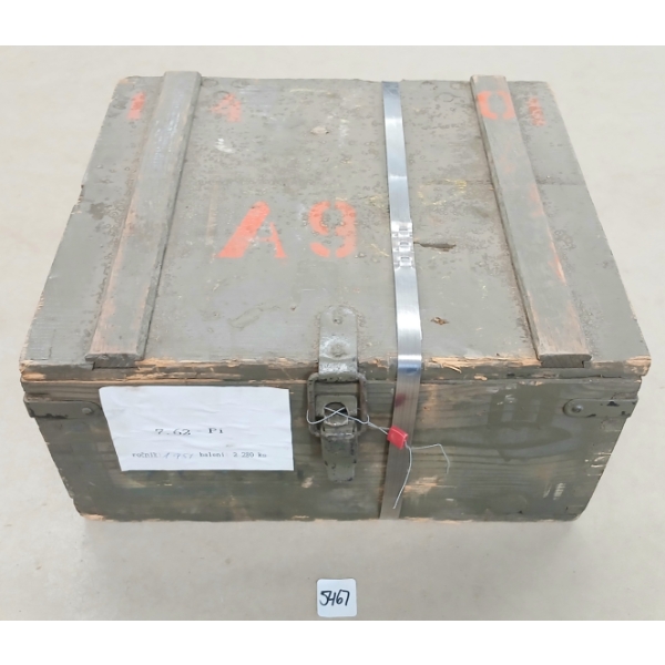 AMMO: QTY OF 7.62-PI RNDS IN UN0012 CRATE - SEALED