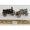 LOT OF 2 - CAST IRON TRACTORS