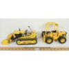 Image 2 : LOT OF 2 - TONKA FORKLIFT & TRENCHER - PRESSED STEEL