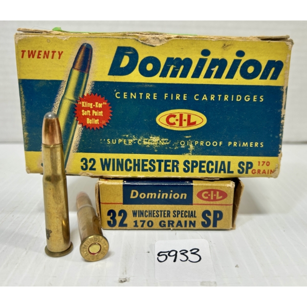 AMMO: 38X CIL .32 SPL - 170 GR. 