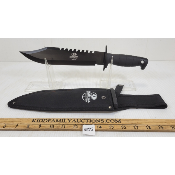 MOSSY OAK OVERWATCH HUNTING KNIFE W/ SHEATH