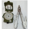 Image 3 : LOT OF 10 - LENSATIC COMPASS, KNIFE SHARPENER, FOLDING TOOLS, HOLSTERS & FLASHLIGHTS