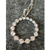 Image 4 : RHINESTONE & STERLING SILVER NECKLACE
