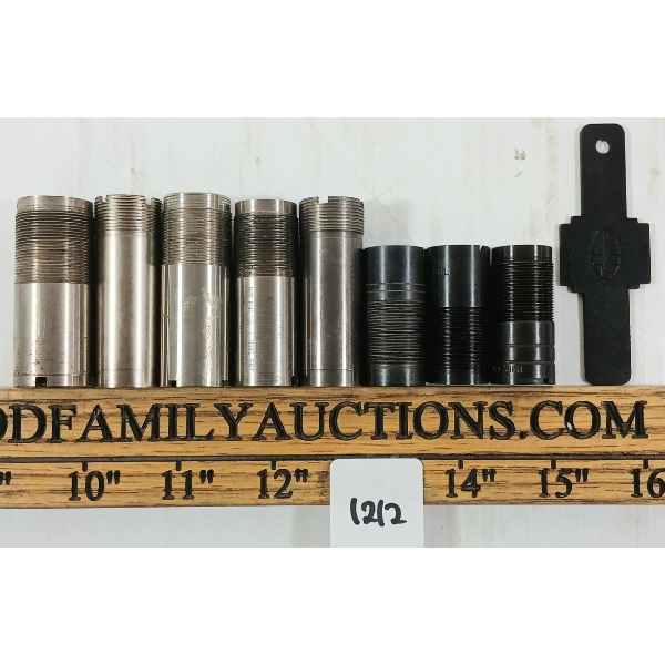 LOT OF 8 - MISC CHOKE TUBES - INCL REMINGTON 16GA IMP CYL, ETC