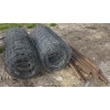 Image 2 : JOB LOT - 20 X 6 FOOT T-STAKES & 2 ROLLS OF PAGE WIRE
