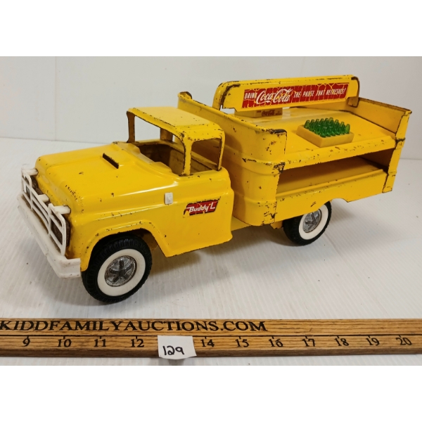 BUDDY L PRESSED STEEL COCA-COLA DELIVERY TRUCK