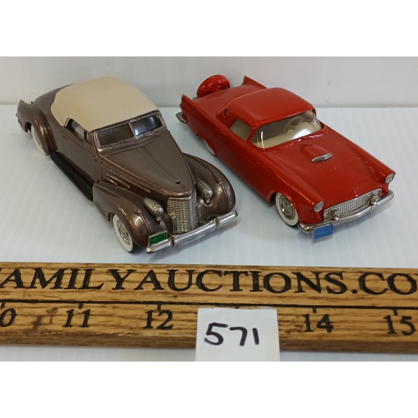 LOT OF 2 - BROOKLIN MODELS DIECAST NO. 13 & 14 