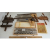 JOB LOT - DRILL BITS, CARVING SET & HANDSAWS 