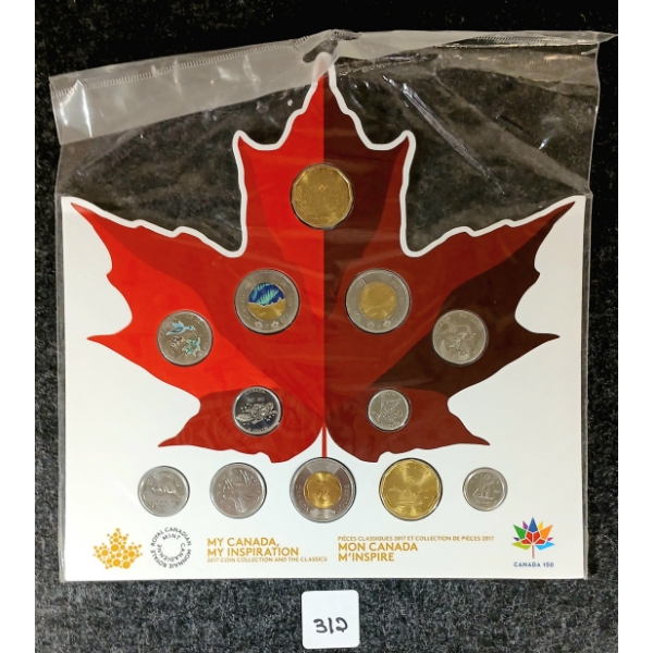 2017 RCM MINT SET - MY CANADA, MY INSPIRATION - SEALED