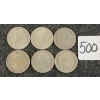 Image 2 : LOT OF 6 - 1944-1968 CDN 25 CENT COINS