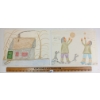 Image 1 : LOT OF 2 -  "CABIN AT ENNADAI LAKE" & "INUKS & DOG PLAY BALL" BY MARY AYAQ ANOWTALIK