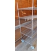 Image 2 : ULINE TIERED METAL ROLLING SHELF 