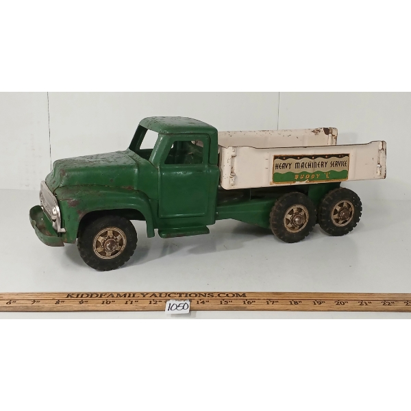 BUDDY L PRESSED STEEL MACHINERY HAULER