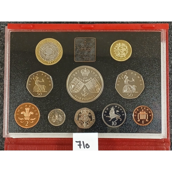1997年 イギリス セット ロイヤルミント 1997 Royal Mint Proof Set |