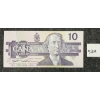 Image 1 : 1989 CDN $10 BANKNOTE