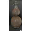 Image 4 : UNKNOWN - SELTZAGEN BLOWN GLASS DOUBLE GOURD - SELTZER BOTTLE