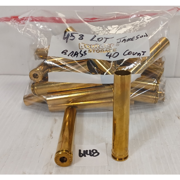BRASS: 20X JAMISON .458-LOTT