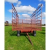 Image 3 : JOHN B. M. MFG BALE THROWER WAGON