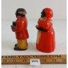 Image 2 : LOT OF 2 - AUNT JEMIMA & UNCLE MOSES SALT N' PEPPER SHAKERS