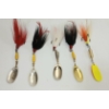 Image 4 : QTY OF FISHING LURES & CREEL BASKET