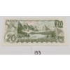 Image 2 : 1969 CDN $20 BANKNOTE