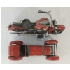 Image 5 : LOT OF 2 - TIN MODEL INDIAN MOTORCYCLE & CLASSIC CAR