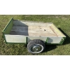 Image 2 : UTILITY TRAILER - HOMEMADE - 4.5 X 7 FOOT 