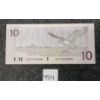 Image 2 : 1989 CDN $10 BANKNOTE