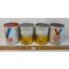 Image 4 : LOT OF 4 - VALVOLINE & MOBIL MOTOR OIL QT CANS