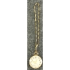Image 7 : ELGIN 15 JEWELS POCKET WATCH W/ CHAIN - GRADE 315 - MODEL 3