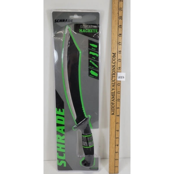 SCHRADE SCMACHI MACHETE - AS NEW