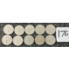 Image 2 : LOT OF 10 - 1968 CDN 10 CENT COINS