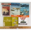 Image 1 : LOT OF 5 - PAPERBACKS - INCL "SPITFIRE", "COMMANDO", "50 FAMOUS TANKS", ETC