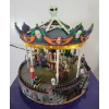 Image 8 : LOT OF 2 - LEMAX ANGEL OF DEATH & SCARY-GO-ROUND HALLOWEEN COLLECTIONS