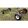 Image 2 : RUNNING GEAR ON 11 L 15 IMPLEMENT TIRES