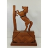 Image 4 : REARING CIRCUS HORSE - HAND CARVED BY R. LAGASSE