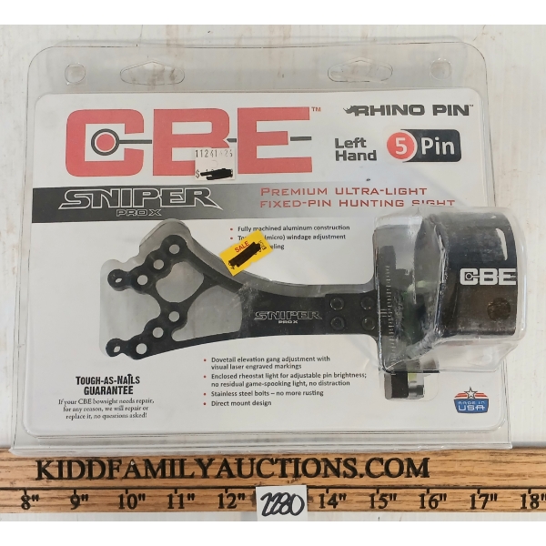 CBE SNIPER PRO XD - 5 PIN LEFT HAND MODEL