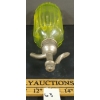 Image 4 : FABRIQUE D'EAUX GAZEUSES ET SIROPS - YELLOW URANIUM / OURALINE FLUTED ACID-ETCHED - SELTZER BOTTLE