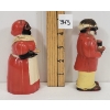 Image 2 : PAIR OF AUNT JEMIMA & UNCLE MOSES SALT & PEPPER SHAKERS