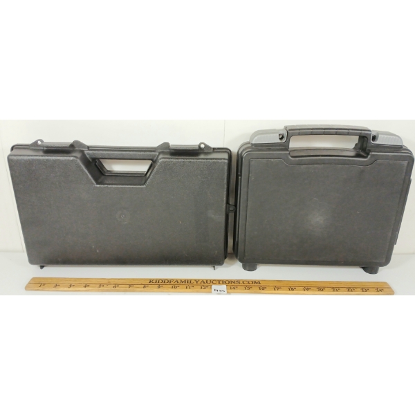 LOT OF 2 - SIG SAUER HARD HANDGUN CASES
