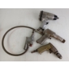 Image 2 : LOT OF 4 - AIR TOOLS -INCL DRILLS & IMPACT WRENCH