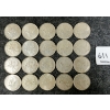 Image 1 : LOT OF 20 - 1968 CDN 25 CENT COINS