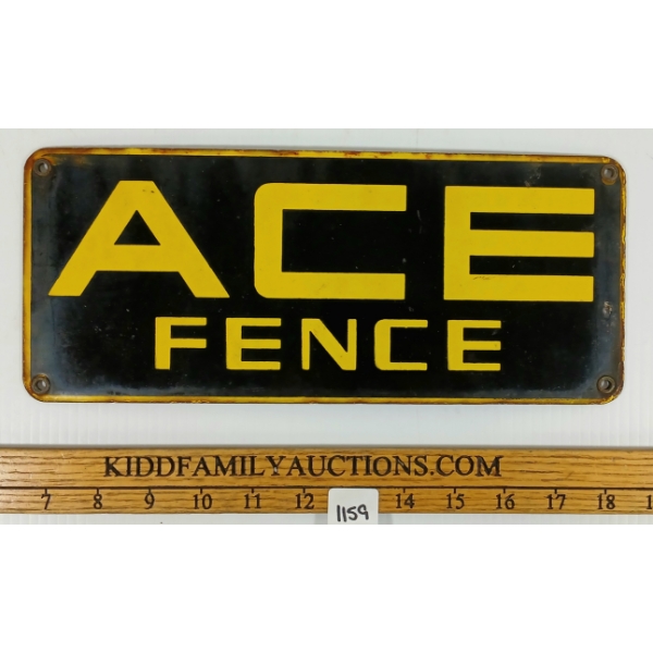 ACE FENCE SSP SIGN