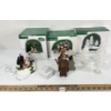 Image 4 : LOT OF 3 - DEPARTMENT 56 VILLAGE - INCL LOCOMOTIVE SHED & ICY TREES, ETC.